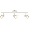 Image de B.K.Licht Tapp - Opbouwspot - plafondspot (plafondlamp) - 3x GU10 fitting - oud wit - 47.5 cm