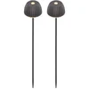 Image de BRILONER Riffle Nano - Buitenlamp oplaadbaar - Set van 2 padverlichting - grondspies - dimbaar - aanraakfunctie - IP44 - warmwit licht - Ø6 x 78,5 cm - antraciet