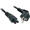 Image de Lindy - Voedingskabel - IEC 60320 C5 naar CEE 7/7 (M) - 2 m - gevormd - zwart