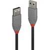 Image de LINDY 36695 USB-kabel USB 2.0 USB-A stekker, USB-A stekker 5.00 m Zwart
