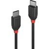 Image de LINDY 36906 USB-kabel USB 3.2 Gen2x2 USB-C stekker, USB-C stekker 1.00 m Zwart Stekker past op beide manieren