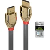 Image de LINDY 37602 HDMI-kabel Aansluitkabel HDMI-A-stekker, HDMI-A-stekker 2.00 m Grijs 8K UHD