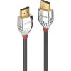 Image de Lindy Cromo Line - HDMI met ethernetkabel - HDMI (M) naar HDMI (M) - 2 m - drievoudig afgeschermd - grijs - 4K ondersteuning