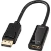 Image de Lindy - Videoadapter - DisplayPort / HDMI - DisplayPort (M) naar HDMI (V) - zwart - 4K ondersteuning