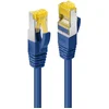 Image de LINDY 47282 RJ45 Netwerkkabel, patchkabel CAT 6a (losse kabel CAT 7) S/FTP 7.50 m Blauw 1 stuk(s)