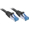 Image de LINDY 47414 RJ45 Netwerkkabel, patchkabel CAT 6A S/FTP 2.00 m Zwart 1 stuk(s)