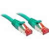 Image de LINDY 47754 RJ45 Netwerkkabel, patchkabel CAT 6 S/FTP 15.00 m Groen 1 stuk(s)