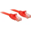 Image de LINDY 48037 RJ45 Netwerkkabel, patchkabel CAT 6 U/UTP 10.00 m Rood 1 stuk(s)