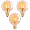 Image de Set van 3 LED-lampen Fitting E27 4 Watt 300 lumen warm wit licht 2200 K