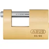 Image de ABUS Hangslot - 82 mono blok - 90mm - enkele vergrendeling - messing