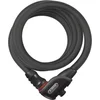 Image de ABUS kabelslot PHANTOM 8950/180 TexFL - Fietsslotenset met houder TexFL voor het frame van de fiets - 12/15 mm - ABUS Security Level 5 - Zwart