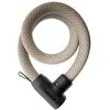 Image de Fietsslot ABUS Textiel-kettingslot - YARNIT  4004K - Security level 7 - beige - 110 cm - Geschikt voor elektrische fietsen en stadsfietsen - lichtgewicht - slechts 0,88 kg