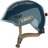 Image de ABUS kinderhelm Smiley 3.0 ACE LED - fietshelm met licht - diepe pasvorm & ruimte voor een vlecht - voor meisjes en jongens - glanzend blauw, maat S