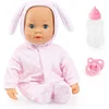 Image de Bayer Design - Babypop Anna First Words Baby met geluid 38 cm in roze