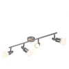 Image de LED plafondspot woonkamer slaapkamer spot strip lampen beweegbare WOFI 9361.04.64.0000