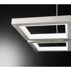 Image de WOFI Viso 6531.04.64.8000 LED-pendellamp 55 W Warm-wit Nikkel (mat)