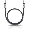 Image de Oehlbach i-Connect J-35 Jackplug Audio Aansluitkabel [1x Jackplug male 3,5 mm - 1x Jackplug male 3,5 mm] 0.50 m Zwart V