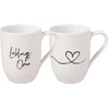 Image de Kaffeebecher Lieblingsoma Statement 280 ml Set van 2