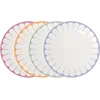 Image de Speiseteller-Set Fleur Couleur ø 26,6 cm Set van 4