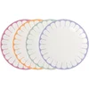 Image de Frühstücksteller Fleur Couleur ø 21,2 cm Set van 4