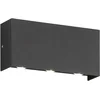 Image de Fischer & Honsel Niarobi - Wandlamp up & down - 6 x 1.5W - IP54 - LED - Warm wit licht (3000K) - Zwart