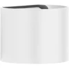 Image de Fischer & Honsel Matteo - Wandlamp up & down - IP54 - 6W LED - 3000K - 620 lumen - 10 x 12 x 14 cm - Wit