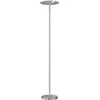 Image de Fischer & Honsel Dent - Klassieke vloerlamp - 180 cm - 37W - Dimbaar - Verschillende lichtkleuren - Zilver