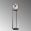 Image de Fischer & Honsel Regi - Vloerlamp - H: 110cm - Ø28 cm - 1x E27 max. 40 W (excl.) - Mat Zwart