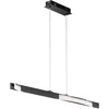 Image de Fischer & Honsel Bridge - Hanglamp - 18W LED - 2700 lumen - lengte 95cm - 3000K - Dimbaar in 3 stappen - Zwart