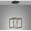 Image de Fischer & Honsel - Hanglamp Gisi - 1x LED 15 W (incl.) - Zwart Mat
