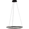 Image de Fischer & Honsel Sirko - Hanglamp - LED 37W - Ø 60 cm - Dimbaar - Lichttemperatuur 2700K/3350K/4000K - 4200 lumen - Zwart