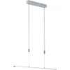 Image de Fischer & Honsel Metz - Hanglamp - LED 24 W - Dimbaar - hoogte verstelbaar - warm tot helder wit licht - Zilver