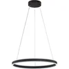 Image de Fischer & Honsel - Hanglamp Sirko - 1x LED 54 W (incl.) - Ø 60 cm - Dimbaar - Lichttemperatuur 2700K tot 6500K - 8500 lumen - incl. afstandsbediening - Zwart