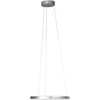 Image de Fischer & Honsel - Hanglamp Sirko - 1x LED 40W (incl.) - Ø 50 cm - Dimbaar - Lichttemperatuur 2700K tot 6500K - 6500 lumen - incl. afstandsbediening - Zilver