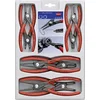 Image de Knipex 00 20 04 SB Precisie-borgveertang set Geschikt voor borgringen Binnen- en buitenringen 12-25 mm, 19-60 mm 10-25