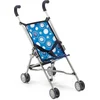 Image de Bayer Chic 2000 - Mini-Poppenbuggy Roma - Blauw met luchtbellen