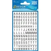 Image de Avery Etiketten cijfers en letters A-Z, 120 stuks, zwart op wit