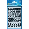 Image de Avery Etiketten cijfers en letters A-Z, 2 blad, zwart, waterbestendige folie