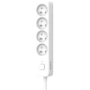 Image de Stekkerdoos - QUARX - 4 stopcontacten - Met schakelaar, 3m kabel