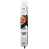 Image de Stekkerdoos - QUARX - 4 stopcontacten - Met USB Type C en USB A, 1,5m kabel