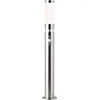 Image de Brilliant BOLE - Staande Buitenlamp met bewegingssensor - Chroom