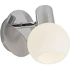 Image de Brilliant TIARA - Wandlamp - Chroom;Wit