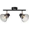 Image de Brilliant RONALD - Plafondlamp - Messing;Zwart