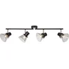 Image de Brilliant RONALD - Plafondlamp - Messing;Zwart