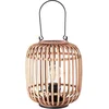 Image de Brilliant Woodrow - Tafellamp - E27 max 1x40W - Zwart/Rotan