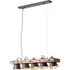 Image de Brilliant PLOW - Hanglamp - Bruin;Zwart