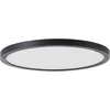 Image de Brilliant Tuco - Plafondlamp - LED 16W - 3000K - Zwart/Wit