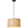 Image de Brilliant Wimea - Hanglamp - E27 max 1x40W - Zwart/Nature