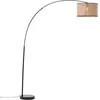 Image de Brilliant Wiley - Vloerlamp - Zwart;Beige