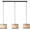 Image de Brilliant Wiley - Hanglamp - Hout;Zwart